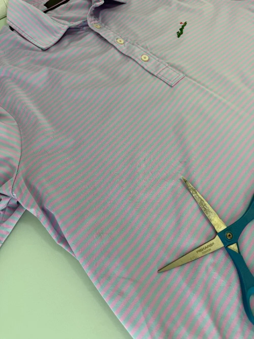 Fishers Island Golf Club RLX Ralph Lauren Polo Shirt Mens L Performance Stretch